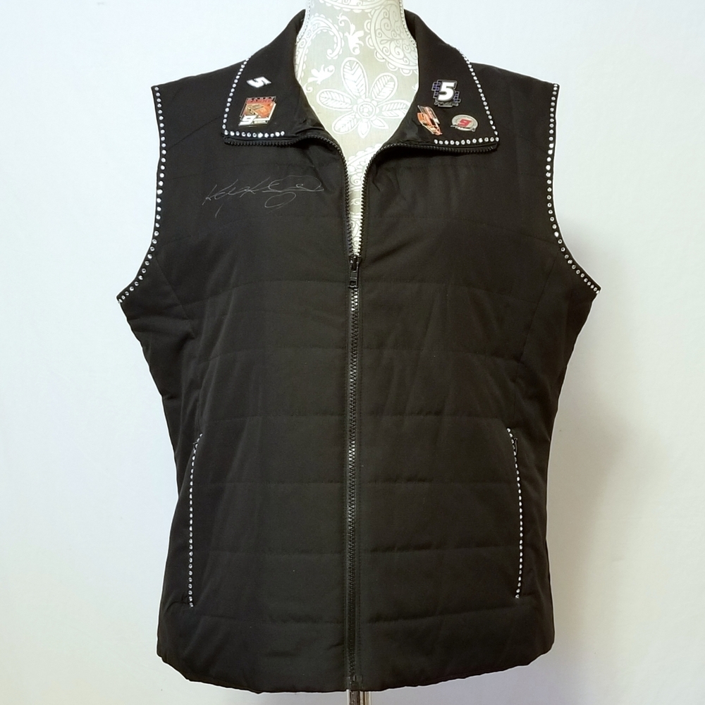 Kasey Kahne Nascar Fan Gear Vest with DIY Bling